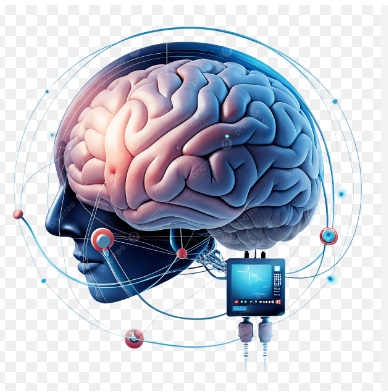 Representação de redes neurais biológicas comparadas a camadas de inteligência artificial.