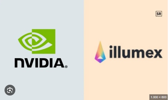 Logotipo da Nvidia e da startup israelense Illumex - Crédito AJN